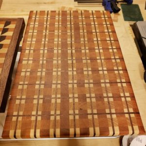 Plaid Cutting Board